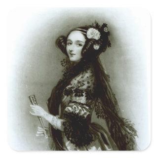 Augusta Ada Byron  Countess of Lovelace Square Sticker