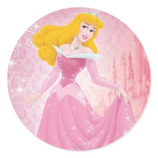 Aurora Princess Classic Round Sticker