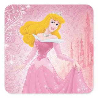 Aurora Princess Square Sticker