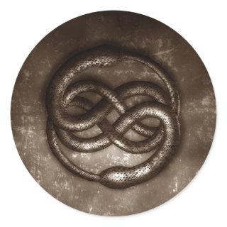 auryn classic round sticker