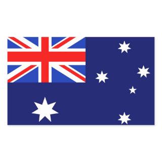 Australia Flag Rectangular Sticker