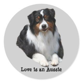 Australian Shepherd Guardian Sticker
