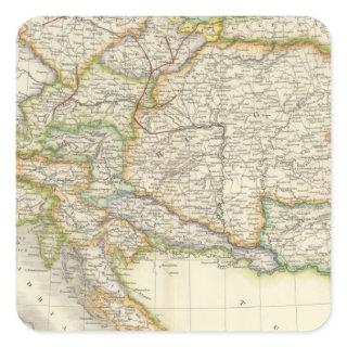 Austrian Empire 2 Square Sticker