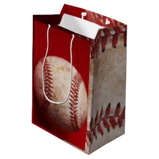 Authentic Baseball Photo Gift Bag