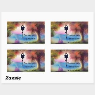 Autism - Special Needs Child Support - Your Voice Rectangular Sticker