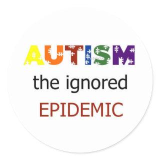 Autism the ignored epidemic stickers