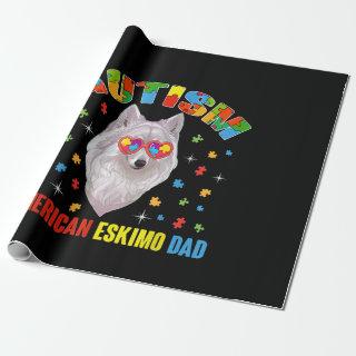 Autistic | Autism American Eskimo Dad Puzzle Piece