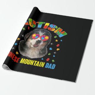 Autistic | Autism Bernese Mountain Dog Dad Puzzle
