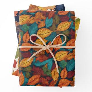Autumn Leaves Fall Season Nature Patterned Pretty  Sheets