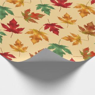 Autumn maple leaves