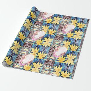 Autumn Maple Pattern and Moons