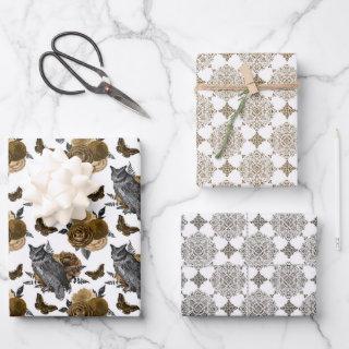 Autumn Owls & Butterflies  Sheets