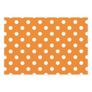 Autumn Season White Polka Dot Pattern  Sheets