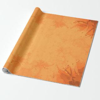 Autumn Victorian Brown Orange Pattern