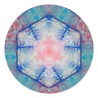 AVALON Lady Of The Lake,Magic Reflections of Water Classic Round Sticker
