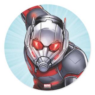 Avengers Classics | Ant-Man Running Classic Round Sticker