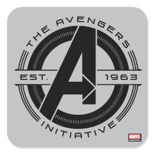 Avengers Classics | Avengers Initiative Lens Logo Square Sticker