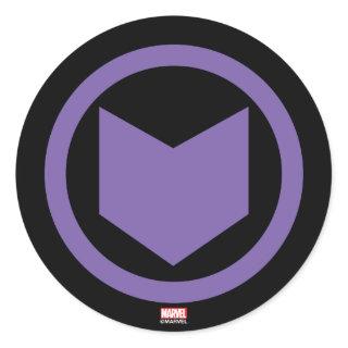 Avengers Classics | Hawkeye Arrow Icon Classic Round Sticker