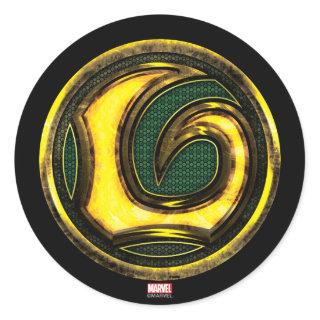 Avengers Classics | Loki Symbol Classic Round Sticker