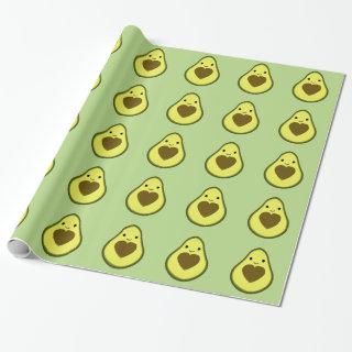 Avocado Love Cute Avocado with a heart Pit