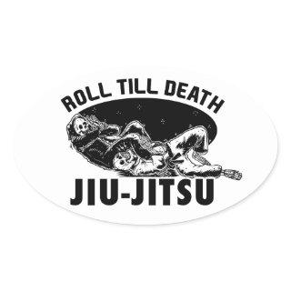 Awesome BJJ Grim Reaper Armbar Jiu-jitsu Sticker