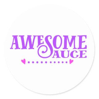 Awesome Sauce Classic Round Sticker