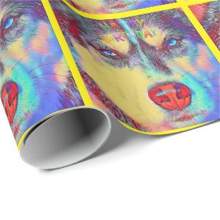 Awesome Siberian Husky birthday
