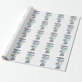 Awesome Since 2020 - Kids Birthday Unicorn