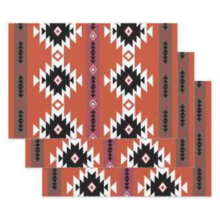 Aztec Colorful Geometric Pattern   Sheets