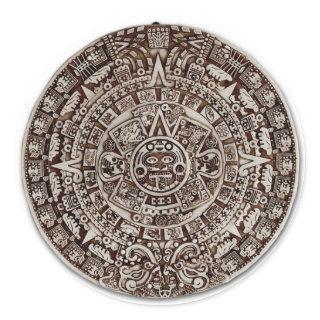 Aztec Mayan calendar/ Classic Round Sticker