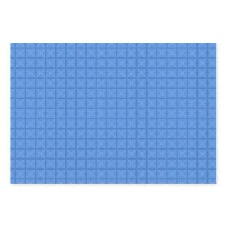 Azure blue beautiful geometric design decorative  sheets