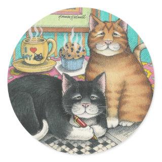 B & T #12 Crossword Stickers