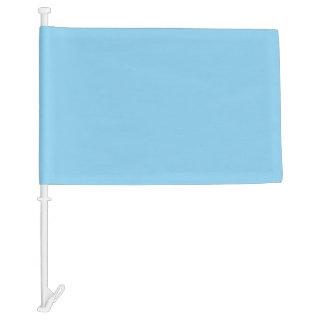Baby Blue Car Flag