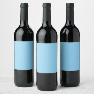 Baby Blue Wine Label