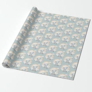 Baby Boy Elephant Customizable