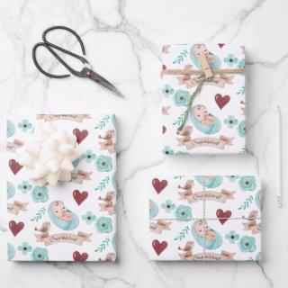 Baby Boy  Flat Sheet Set of 3