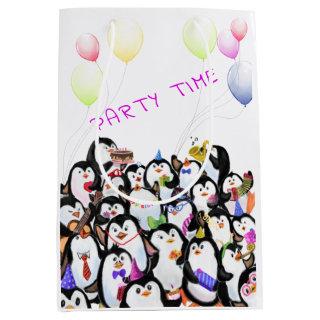 Baby Gift Bag with Happy Penguins Party - Fun