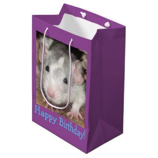 baby husky Dumbo rat Birthday gift bag