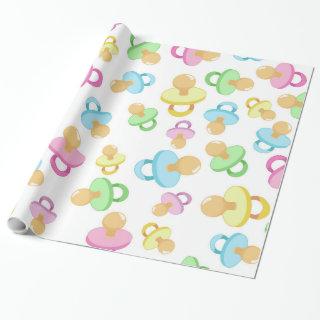 Baby Neutral Pacifier Custom Shower Gift