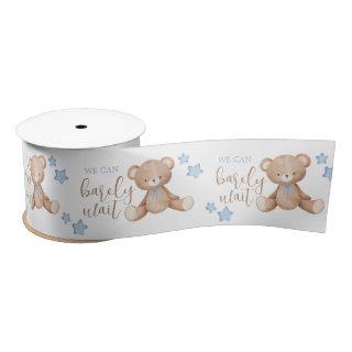 Baby Shower Paper Ribbon - Bear Baby Shower