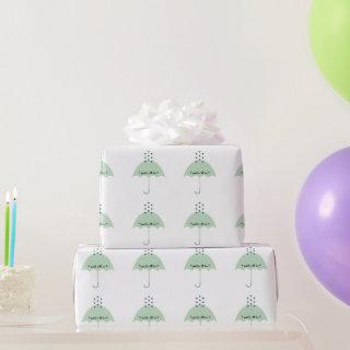 BABY Shower Sprinkle Party Green