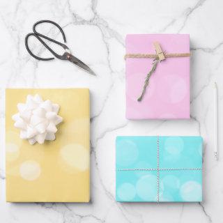 Baby Shower  Flat Sheet Set of 3