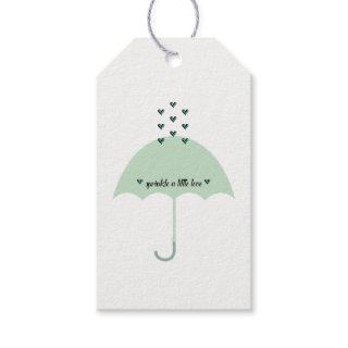 BABY Sprinkle A Little Love Shower Party Gift Tags
