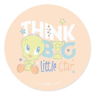 Baby TWEETY™ - Think Big Little Star Classic Round Sticker