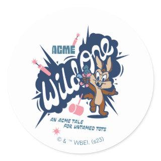 Baby WILE E. COYOTE™ - Wild One Classic Round Sticker