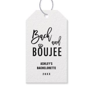 Bach and Boujee Bachelorette Party Favors Gift Tags