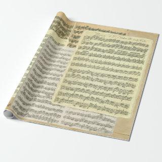 Bach Music Manuscript Pages