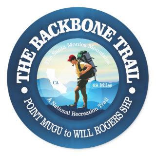 Backbone Trail (C) Classic Round Sticker