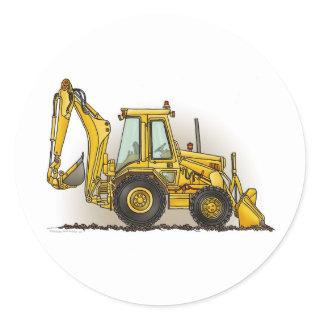 Backhoe Sticker