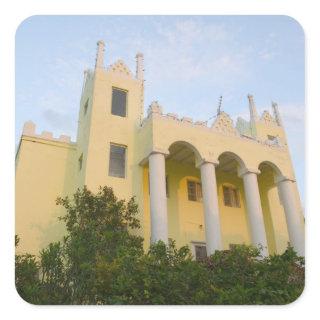 BAHAMAS, Abacos, Great Abaco Island, Marsh Square Sticker